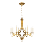 Mykonos Medium Chandelier - Antique-Burnished Brass