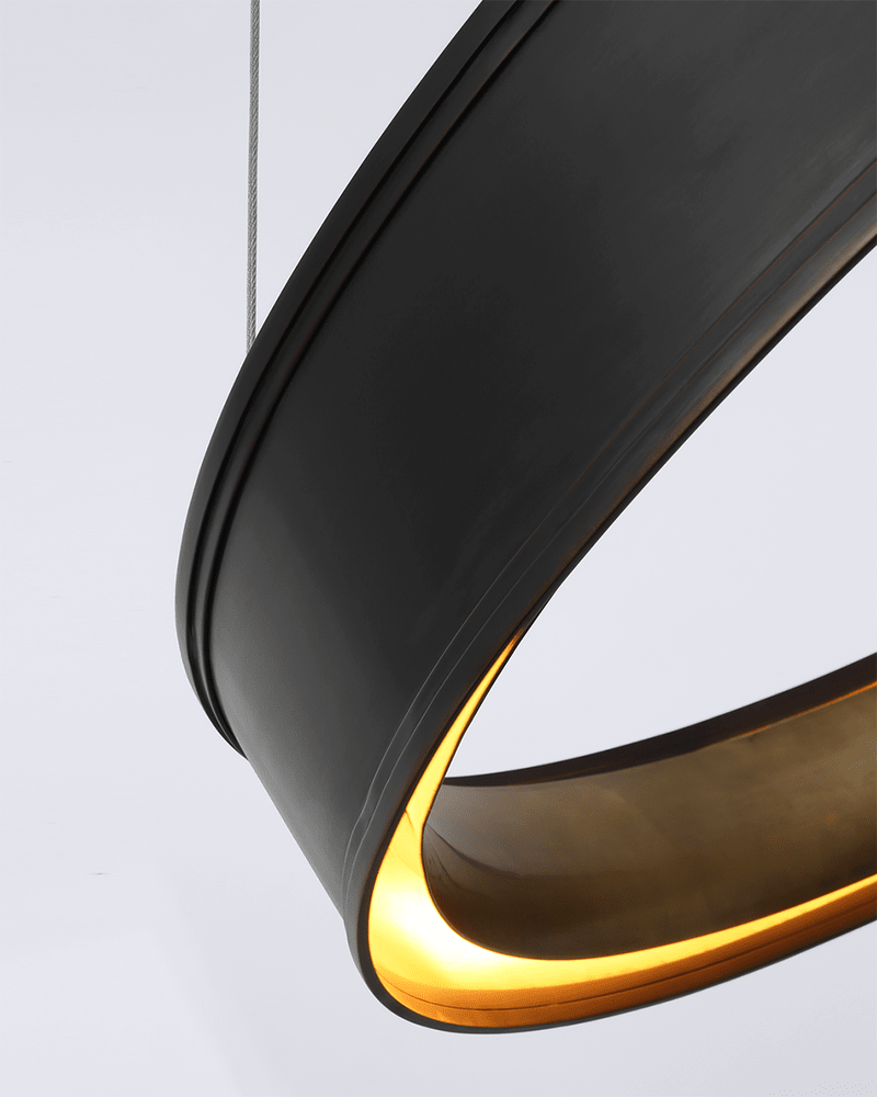 Connery 40" Ring Chandelier - Bronze