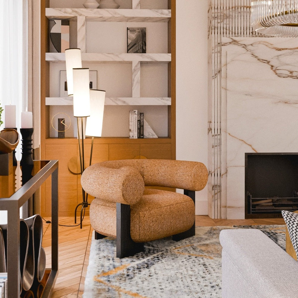 Epic Occasional Chair (Crib 5) - Bari Amber