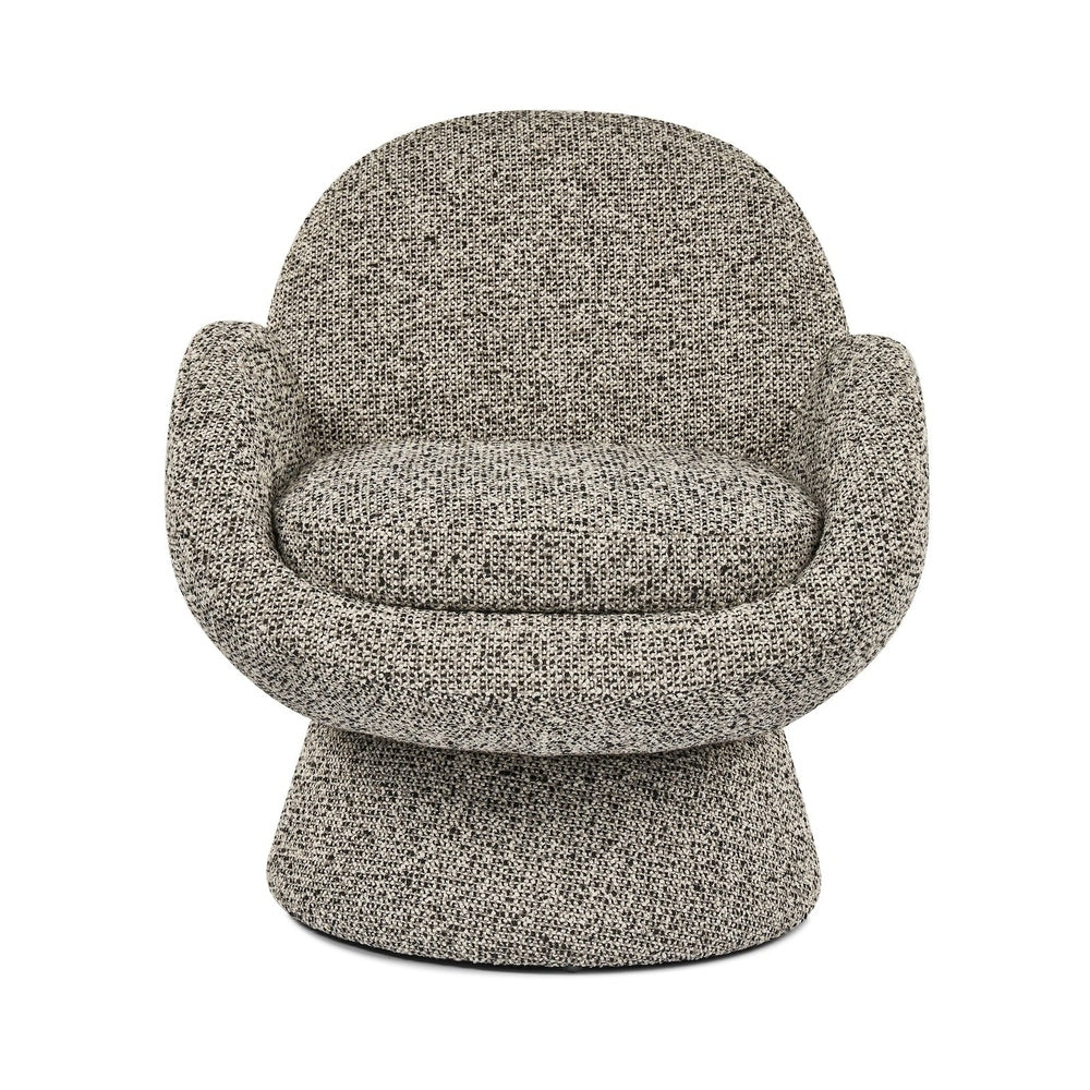 Arles Occasional Swivel Chair (Crib 5) - Dexter Sparkle Stone
