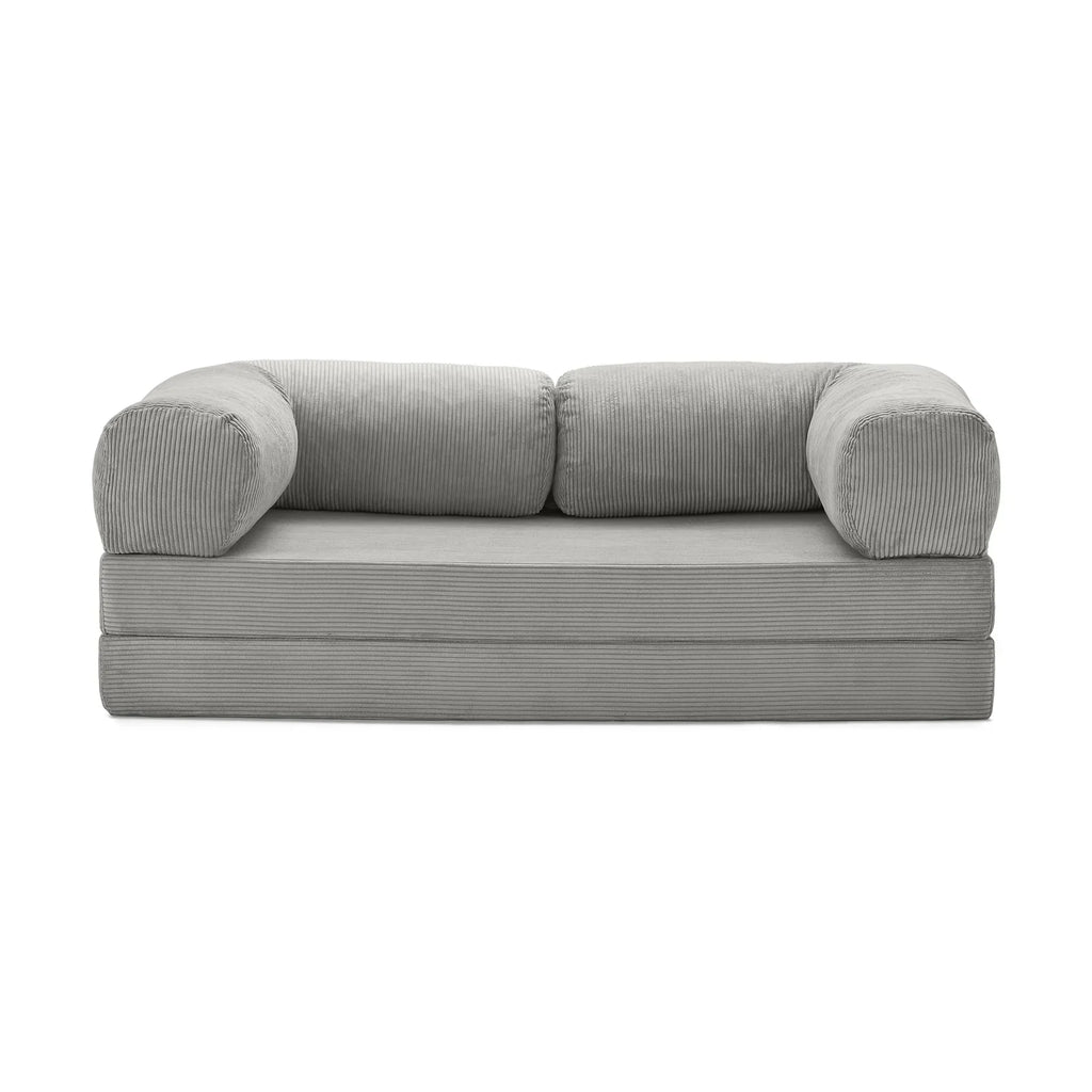 Nubo Compressed Grey Sofa - Compact Modern Design