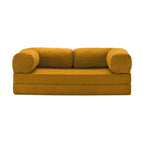 Nubo Compressed Mustard-Colored Sofa