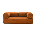 Nubo Compressed Orange Sofa: Space-Saving Design