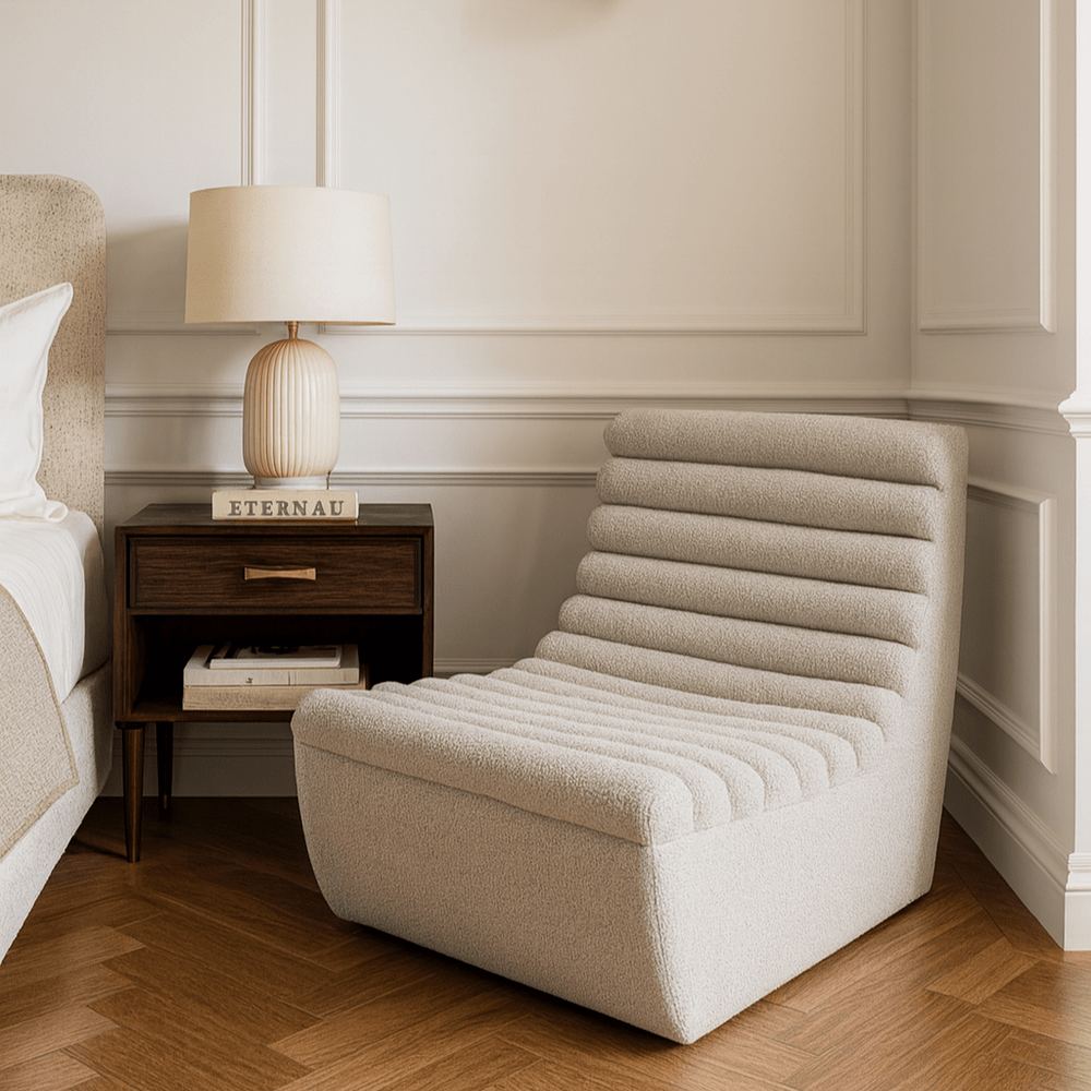 Limberg Occasional Chair - Boucle Taupe