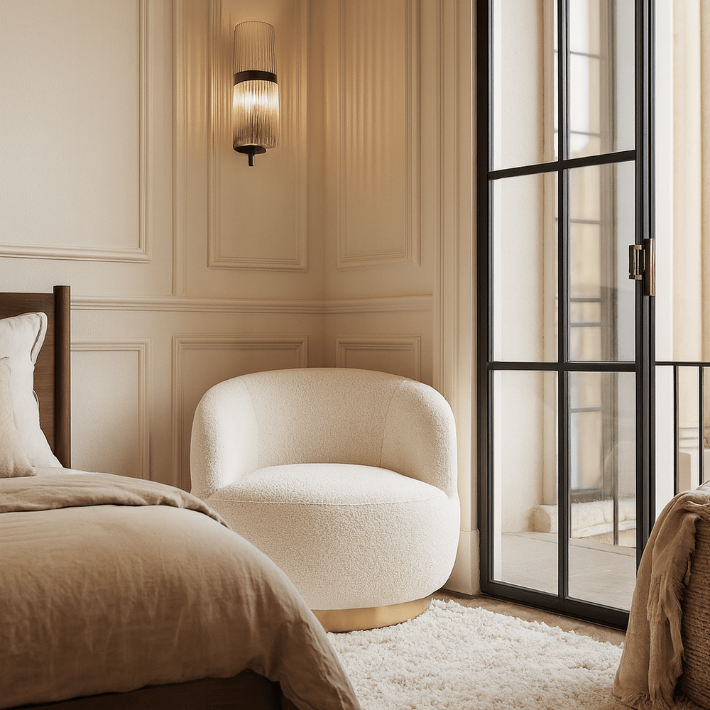 Vitale Occasional Chair - Boucle Sand