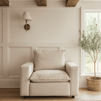 Bicester Recliner Armchair - Cream