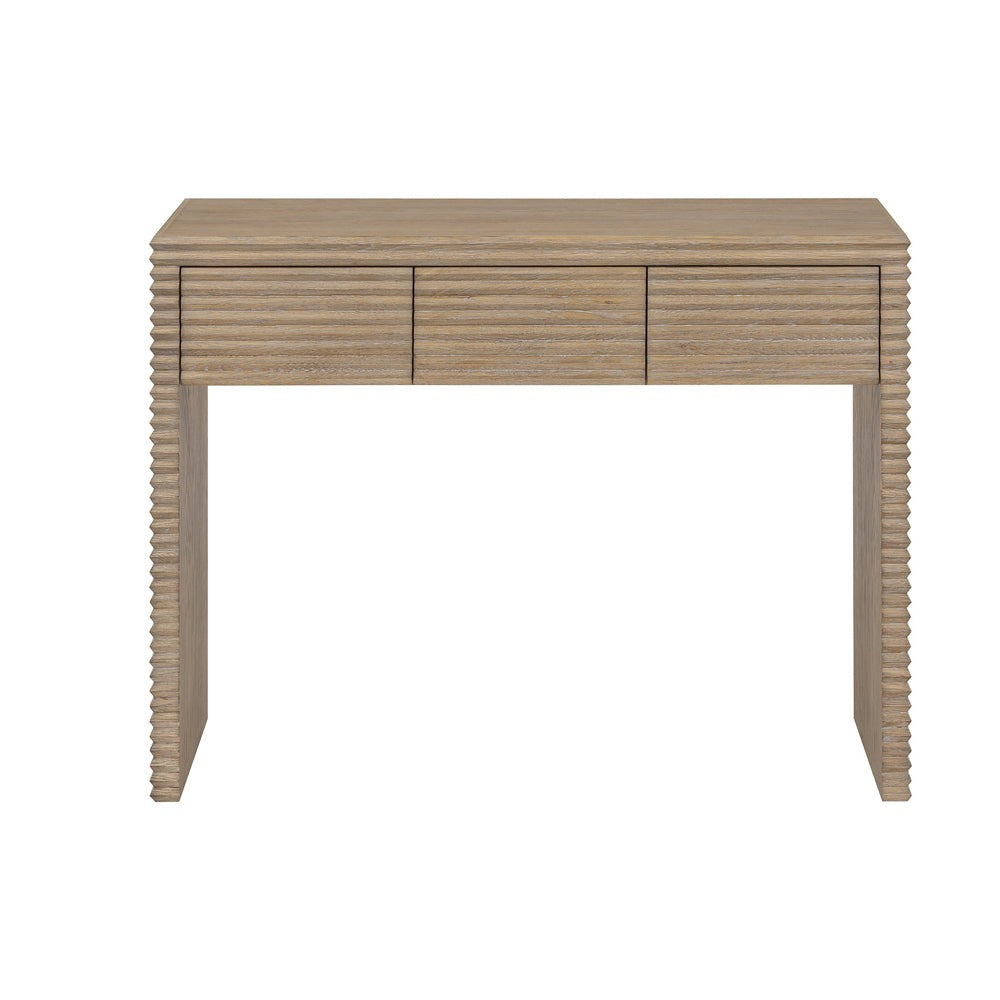 Wickham Desk - Ribbed Oak
