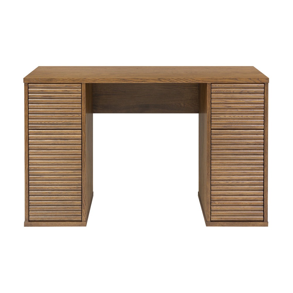 Charlton Desk - Ribbed Walnut