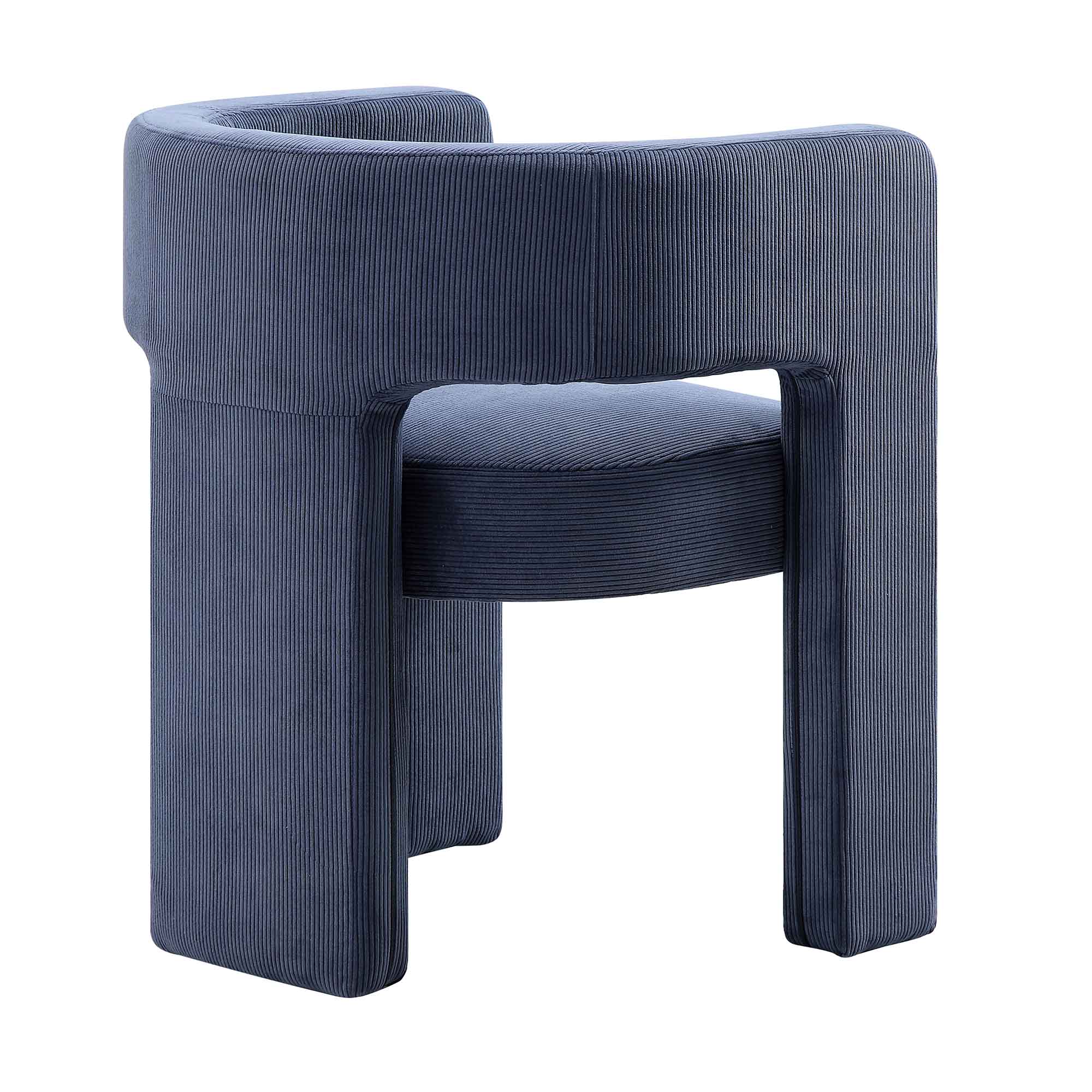 Greenwich Blue Corduroy Dining Chair