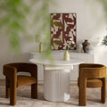 Greenwich Cinnamon Velvet Dining Chair