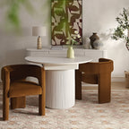 Greenwich Cinnamon Velvet Dining Chair