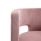 Greenwich Dusty Pink Corduroy Dining Chair