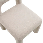 Libby Light Taupe Boucle Dining Chair