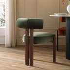 Ophelia Moss Green Velvet Dining Chair