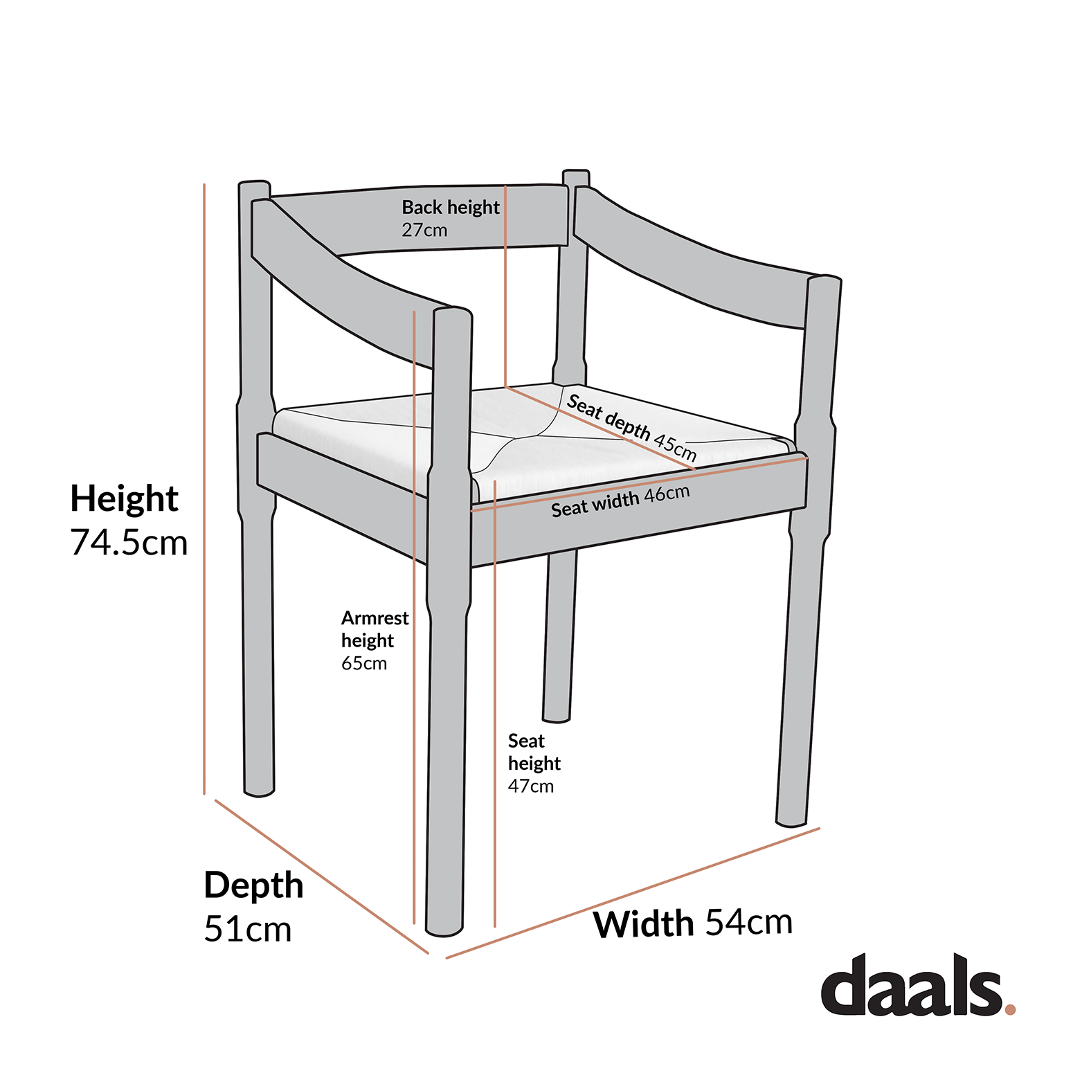 Minley 2-in-1 Carver Chair, Red High Gloss