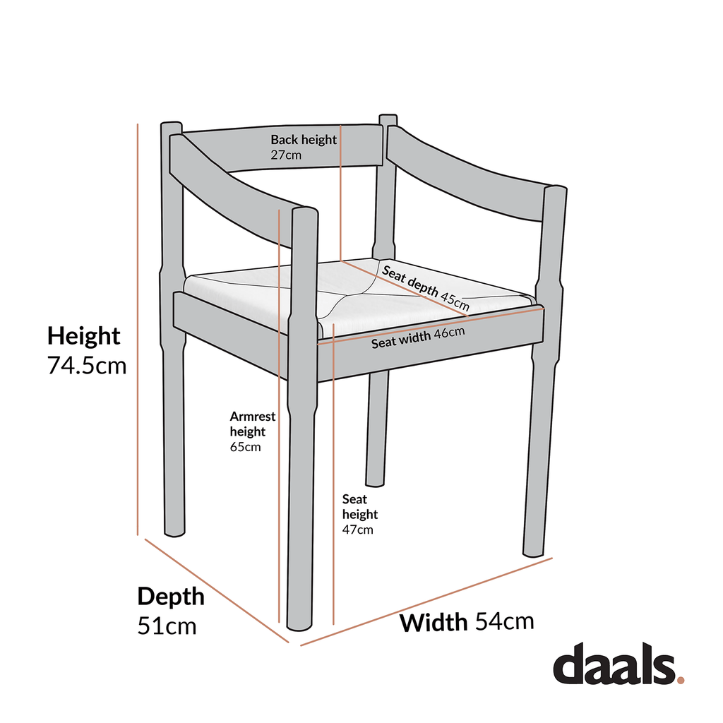 Minley 2-in-1 Carver Chair, Black Matte