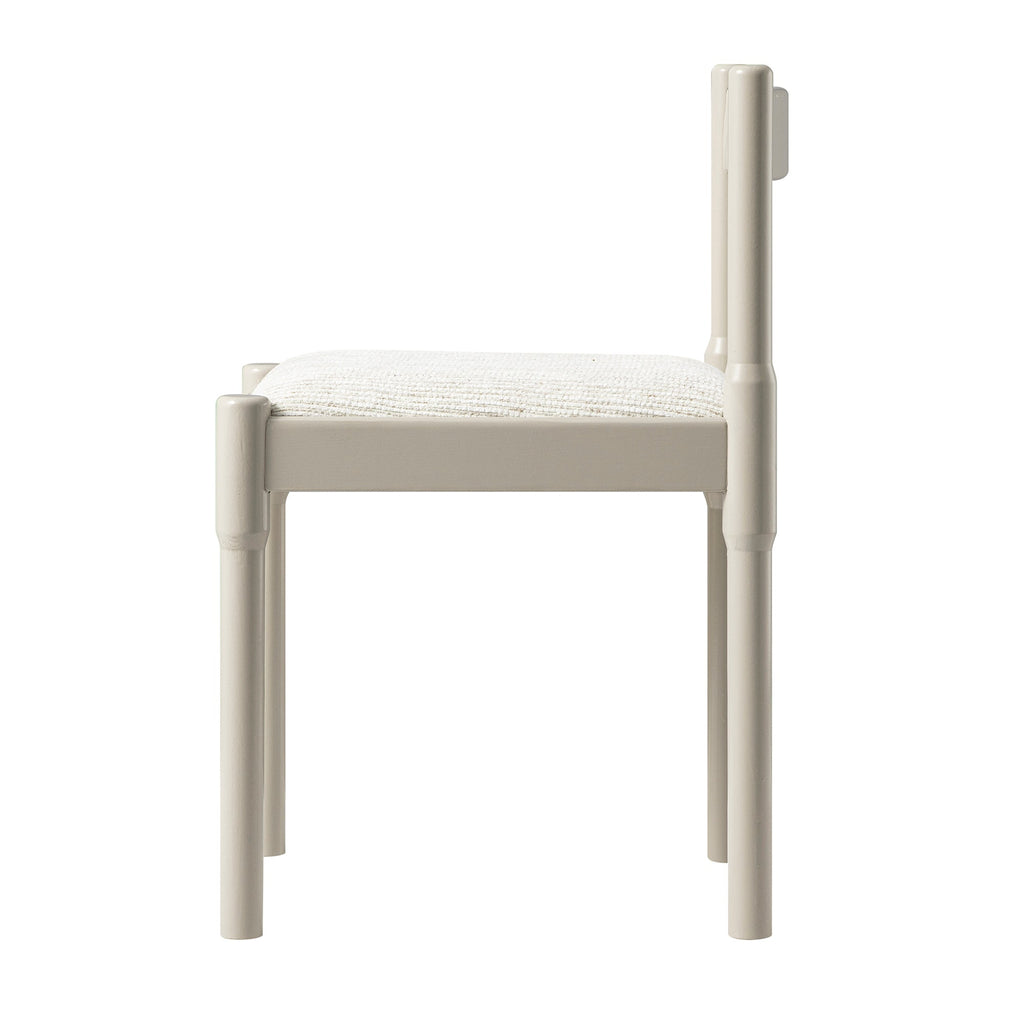 Minley 2-in-1 Dining Chair, Light Taupe High Gloss