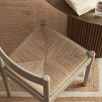 Minley 2-in-1 Dining Chair, Light Taupe High Gloss