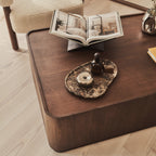 Fairmont - Dark Wood Premium Rectangular Coffee Table