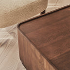 Fairmont - Dark Wood Premium Rectangular Coffee Table