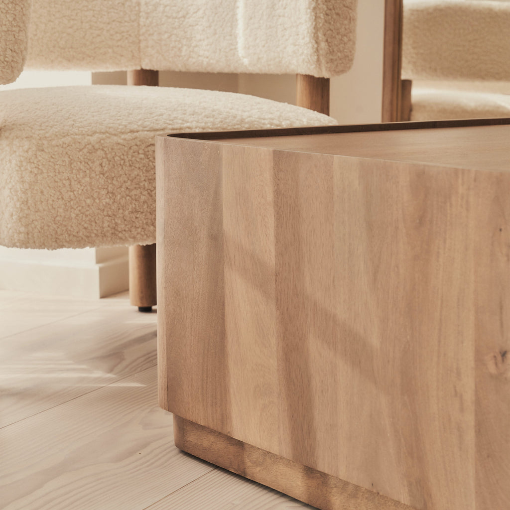 Fairmont - Warm Wood Premium Rectangular Coffee Table