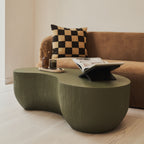 Leonardo - Minimal Olive Shaped Coffee Table Large