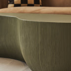 Leonardo - Minimal Olive Shaped Coffee Table Large