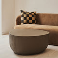 Leonardo - Minimal Mocha Irregular Shaped Coffee Table Large