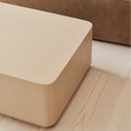 Angelo - Minimal Beige Rectangular Coffee Table Large
