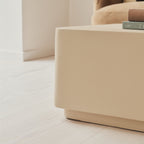 Angelo - Minimal Beige Rectangular Coffee Table Large