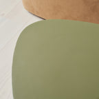Leonardo - Minimal Olive Irregular Shaped Coffee Table Large