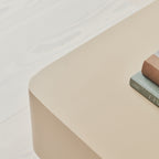 Angelo - Minimal Beige Rectangular Coffee Table Large