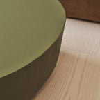 Leonardo - Minimal Olive Irregular Shaped Coffee Table Large