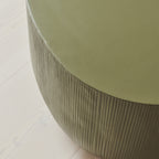 Leonardo - Minimal Olive Irregular Shaped Coffee Table Large