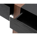 Borgo Desk - Walnut & Wenge