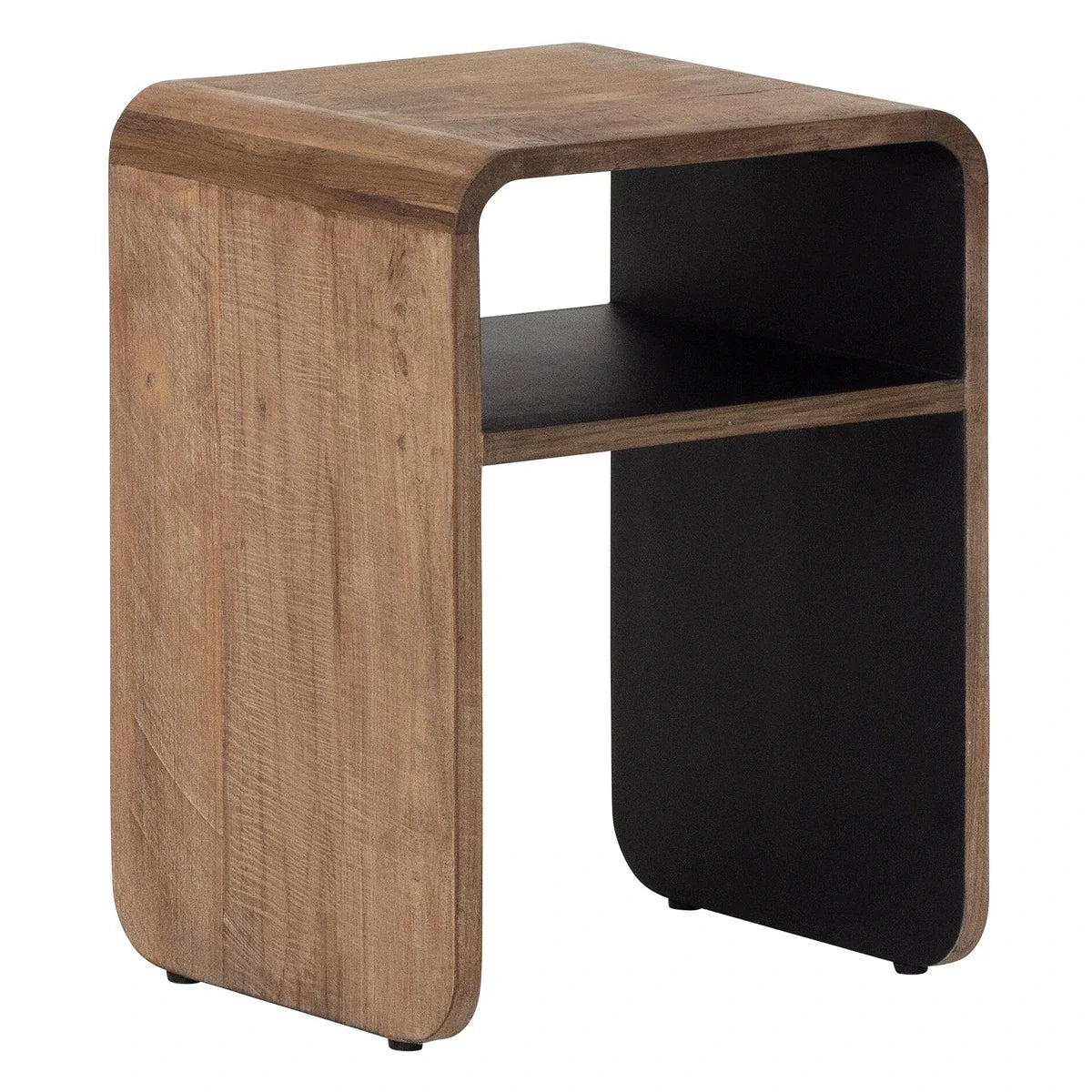 Evo Bedside Table - Recycled Teakwood