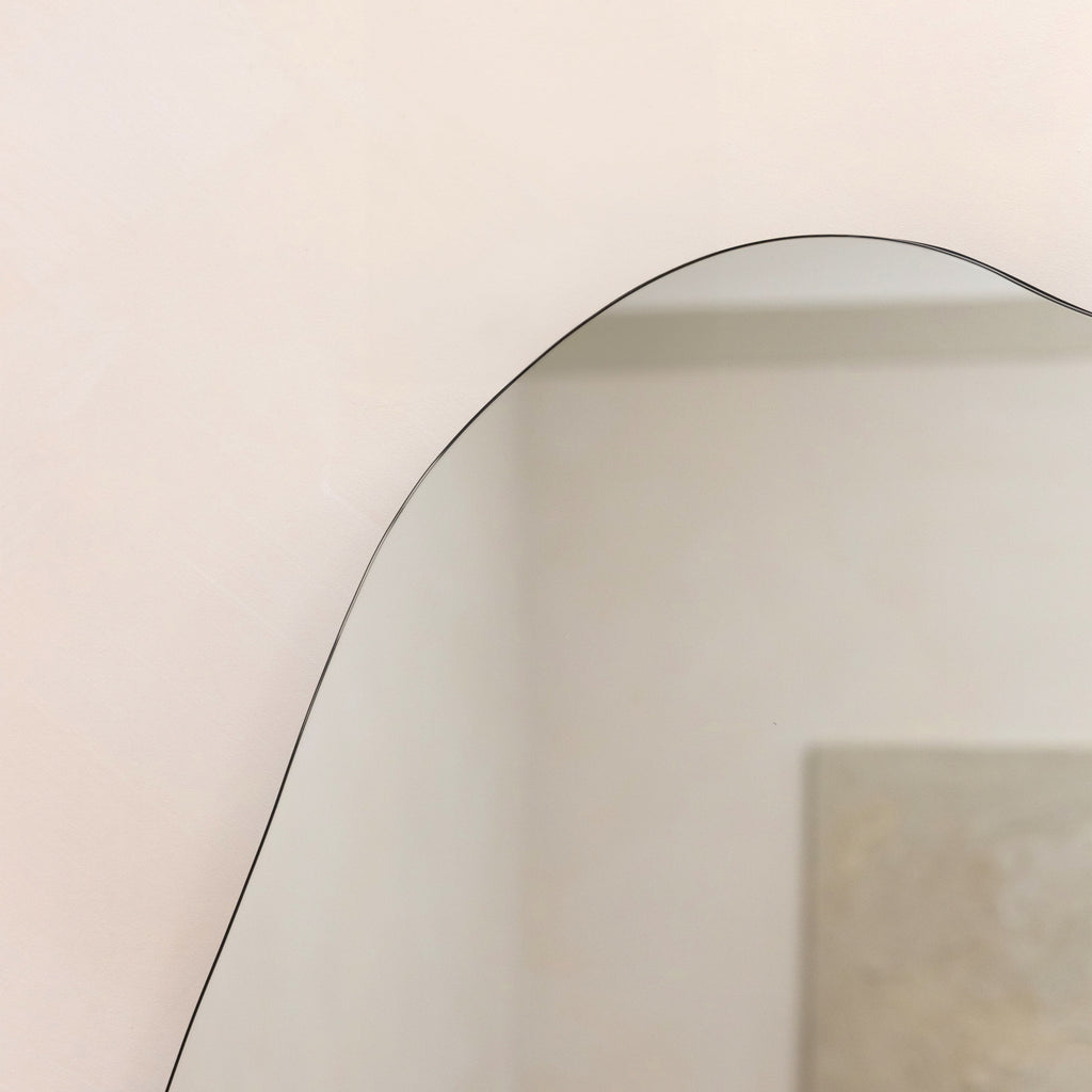 Edge - Frameless Irregular Pond Mirror 84cm x 64cm