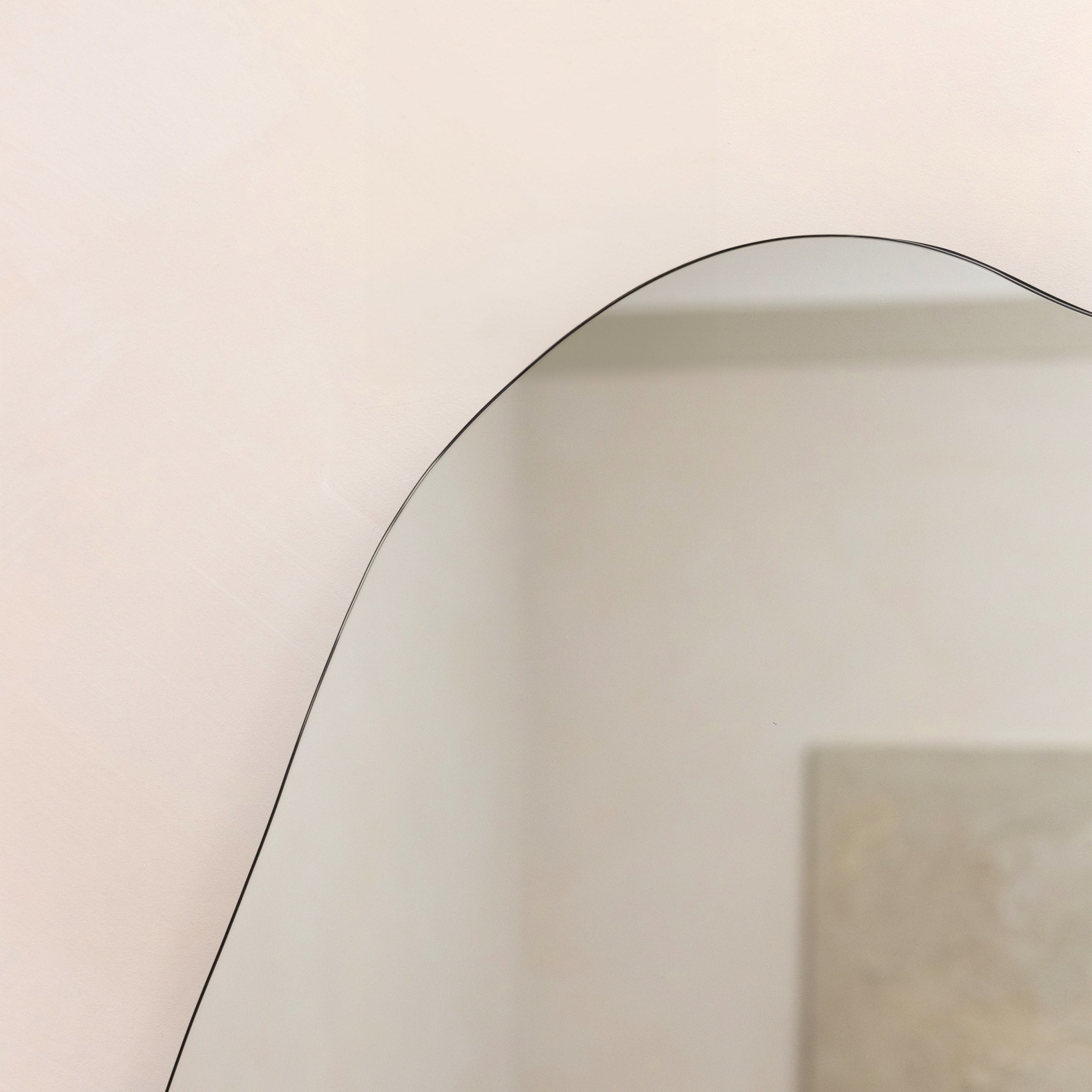 Edge - Frameless Irregular Pond Mirror 84cm x 64cm