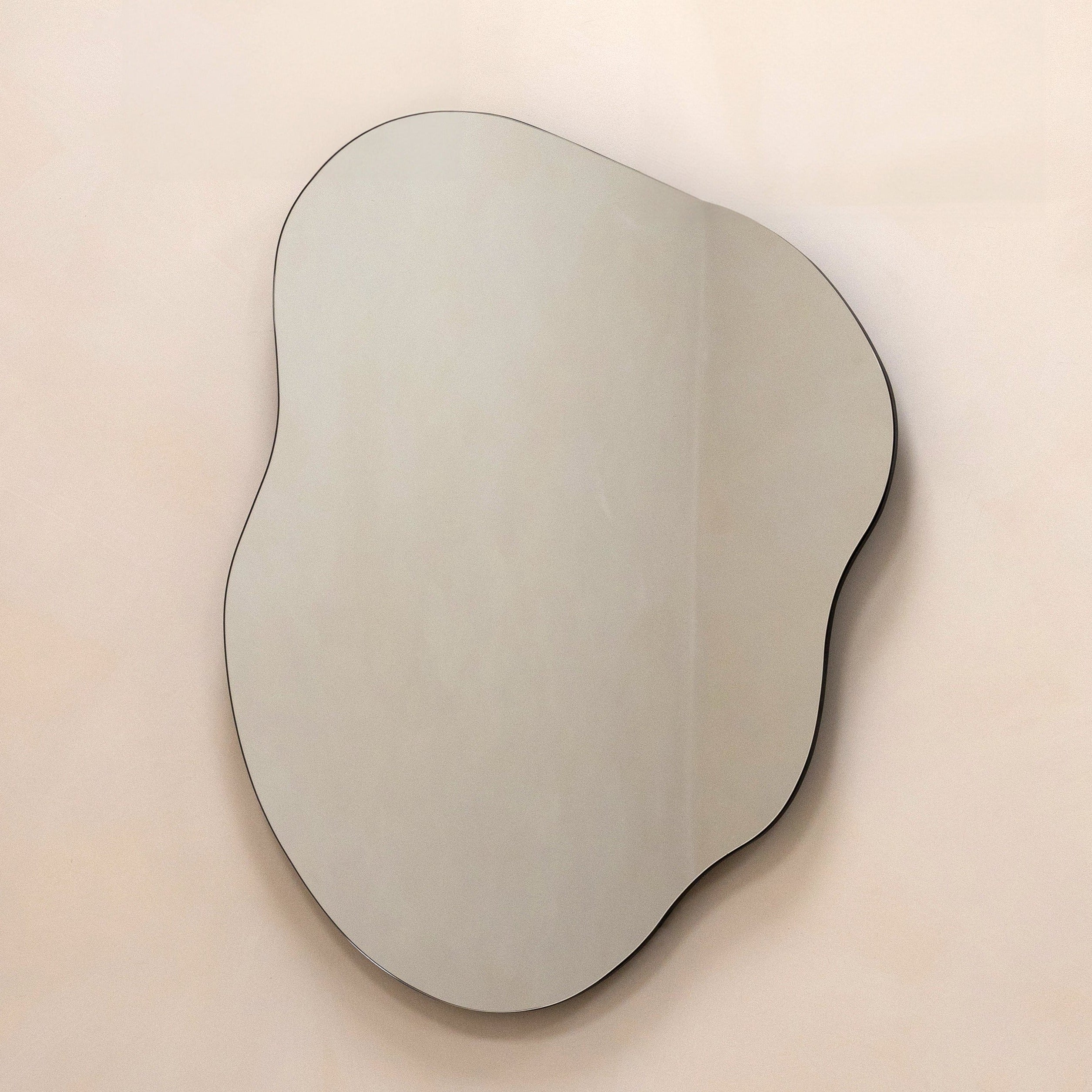 Edge - Frameless Irregular Pond Mirror 84cm x 64cm