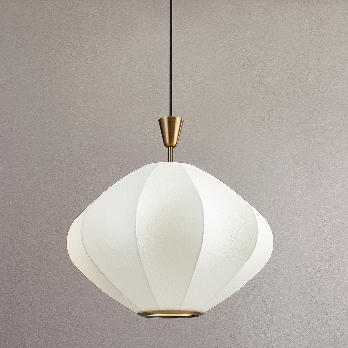 Arden 1 Light Pendant Light - Patina Brass
