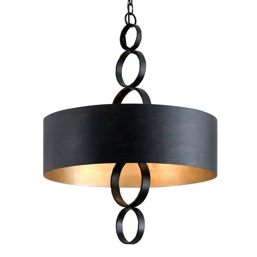 Rivington Chandelier - Charred Copper