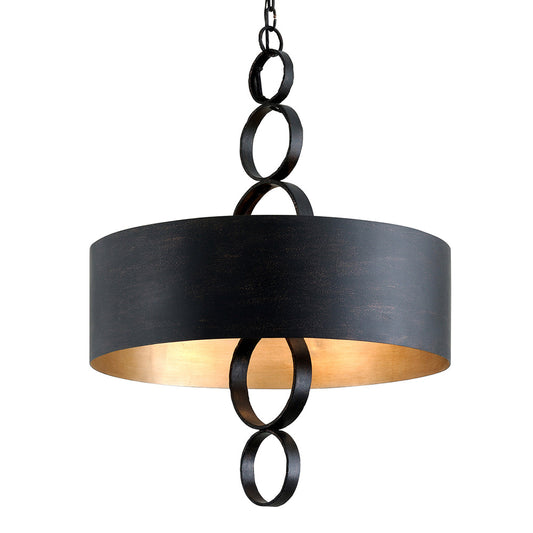 Rivington Chandelier - Charred Copper