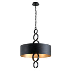 Rivington Chandelier - Charred Copper