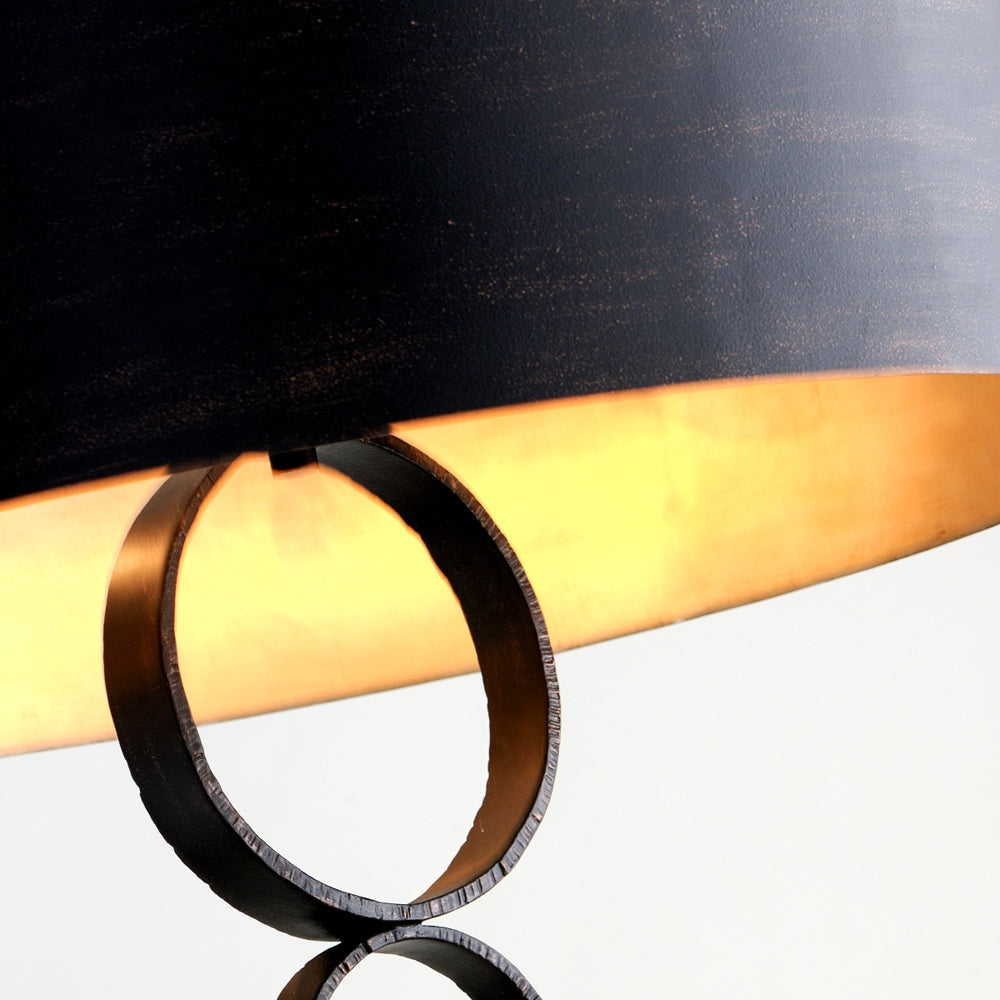 Rivington Chandelier - Charred Copper