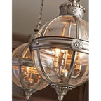 Adams 3 Light Chandelier - Antique Nickel