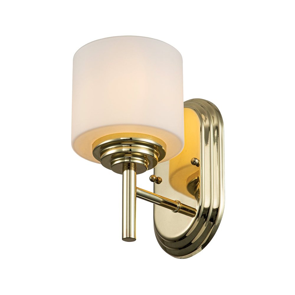 Feiss Malibu Wall Light - Polished Brass