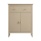 Oakham Small Sideboard with Drawer, Deep Greige