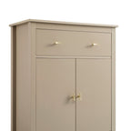 Oakham Small Sideboard with Drawer, Deep Greige