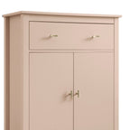 Oakham Small Sideboard with Drawer, Nude Pink