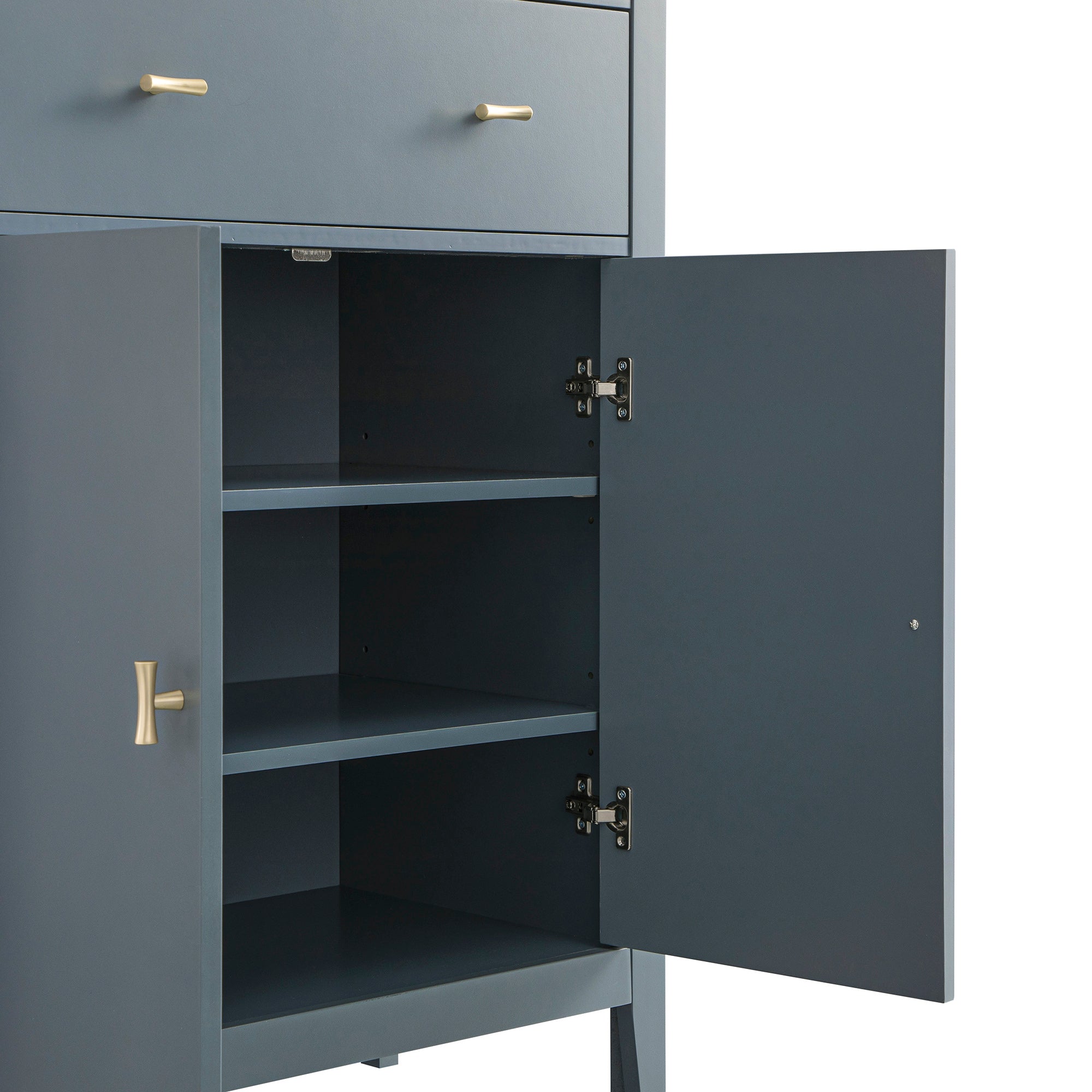 Oakham Small Sideboard with Drawer, Stormy Blue